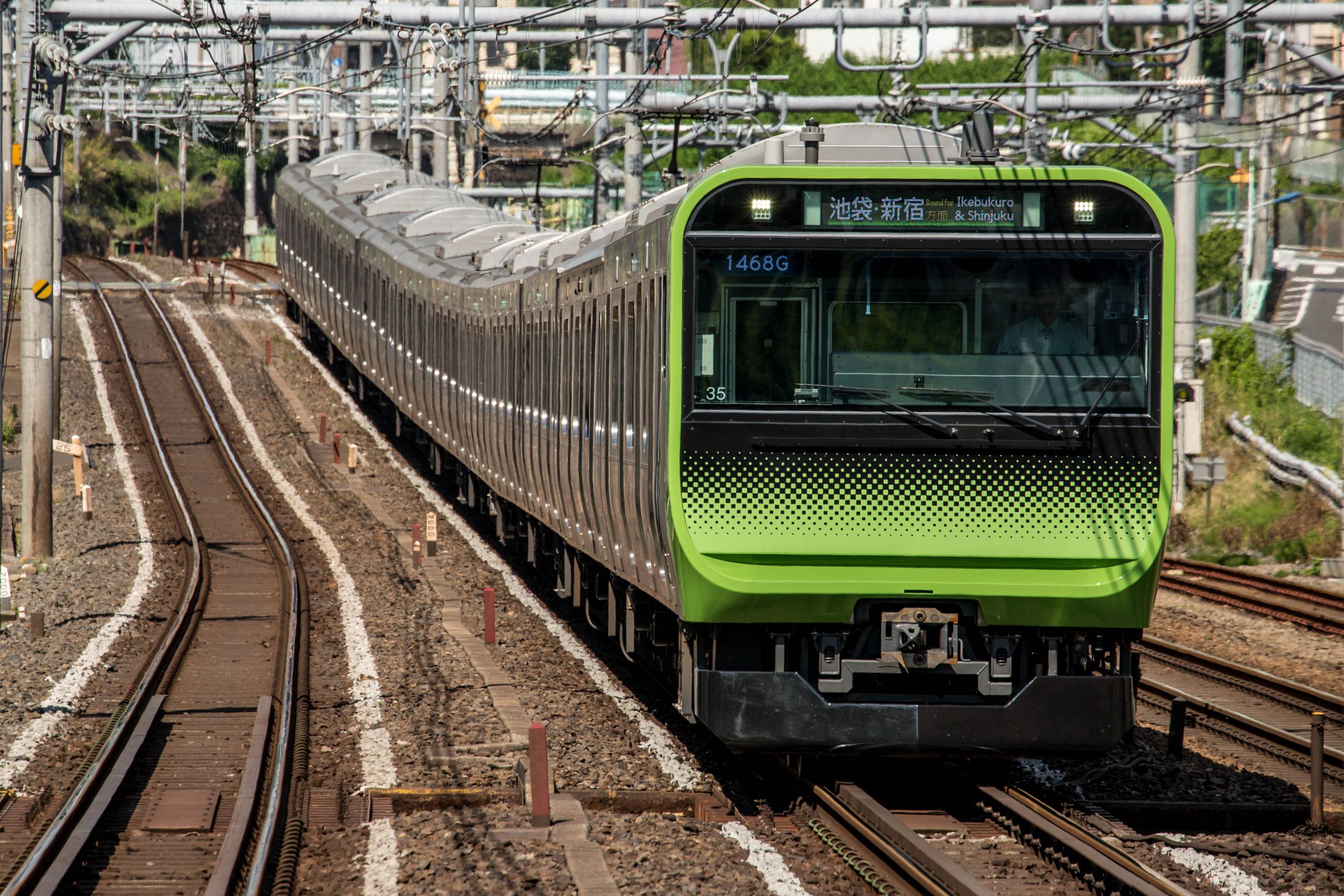 丸い緑の山手線 | GANREF