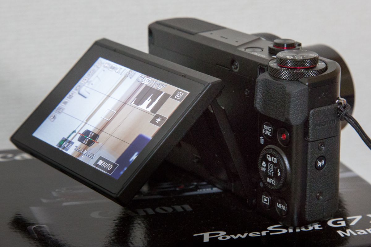 注目製品レビュー『キヤノン PowerShot G7 X Mark II』 No.14 ～液晶