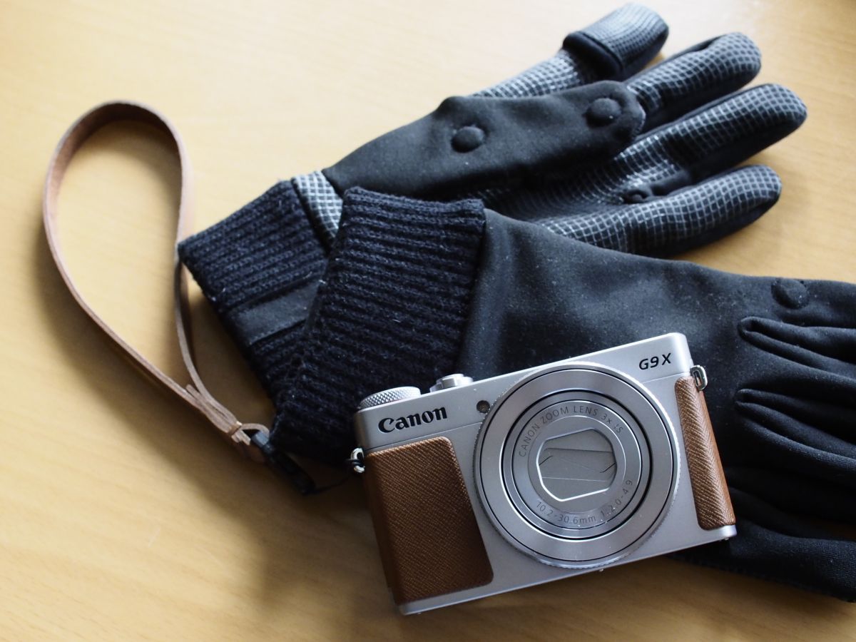 canon Power Ⅱ G9 X かん高く ブラック・レザーケース