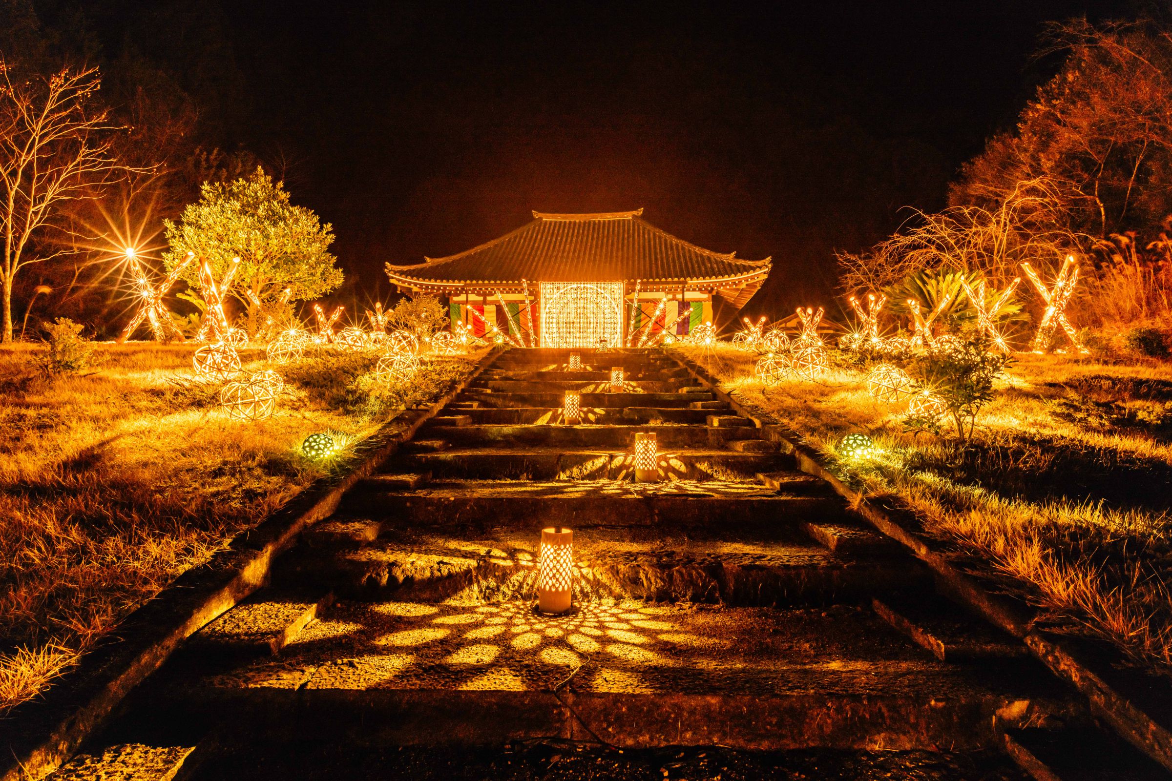 城満寺の竹あかり | GANREF