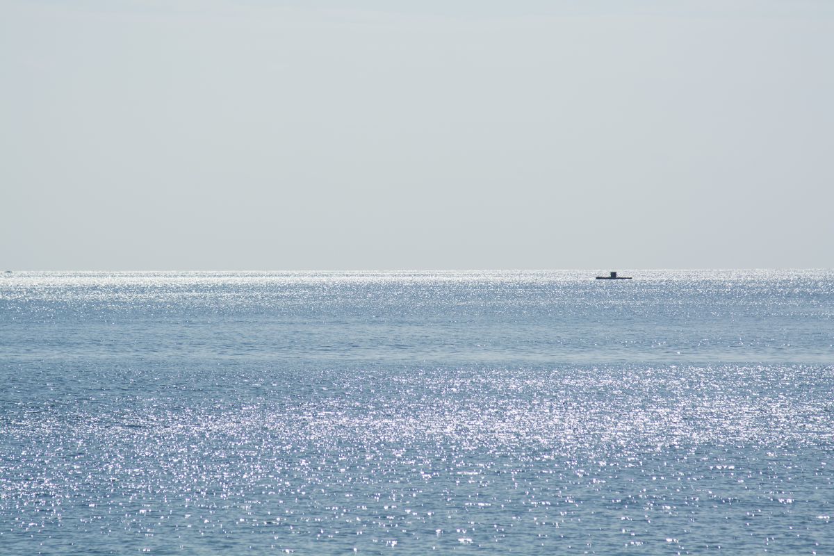 明るい海 自然 風景 海 Ganref