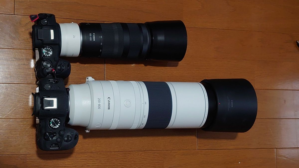 RF200-800mm F6.3-9 引出す IS USM ×1.4テレコン