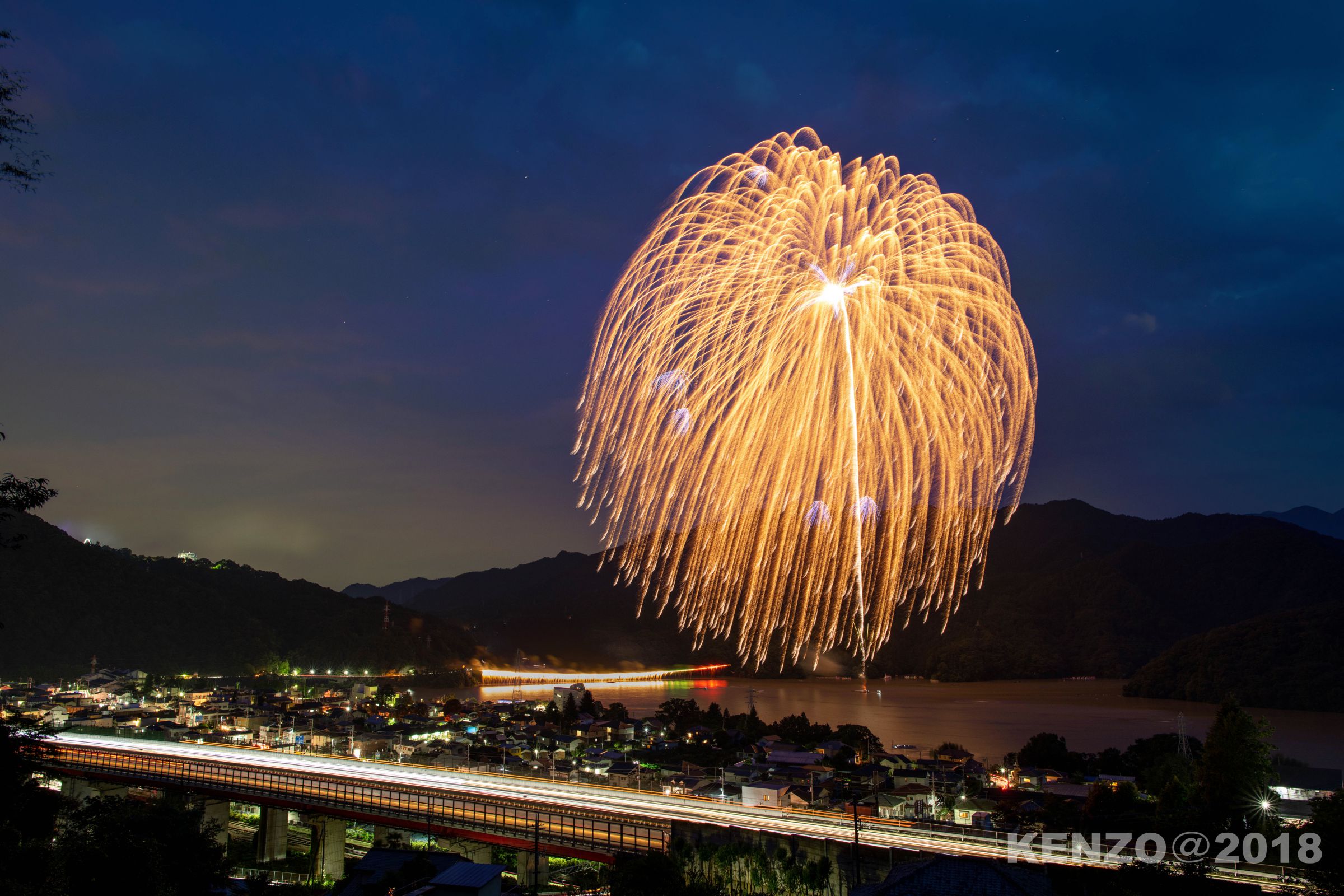 相模湖花火2018年1.5尺玉24㎜ | GANREF