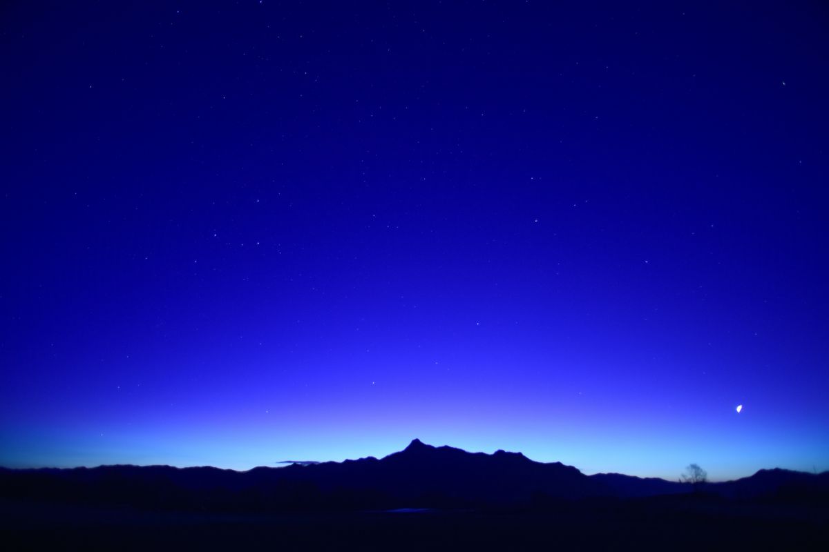 夜明け前 自然 風景 空 雲 Ganref