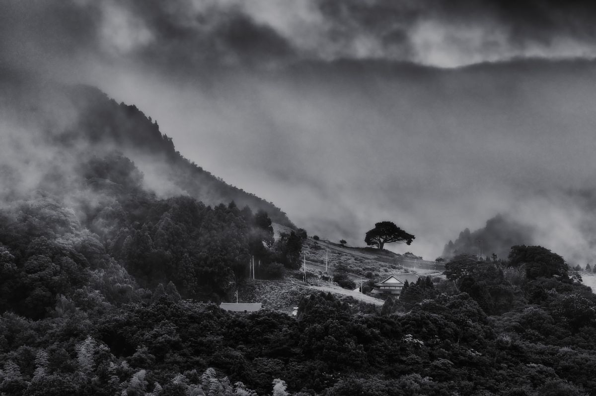 鉛色の空 自然 風景 空 雲 Ganref