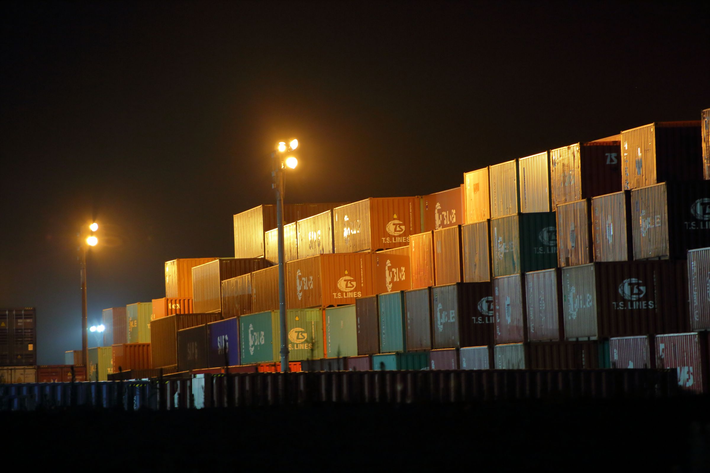 F Raymundo Mardea リトグラフ 31/100 夜の街並み - 絵画 