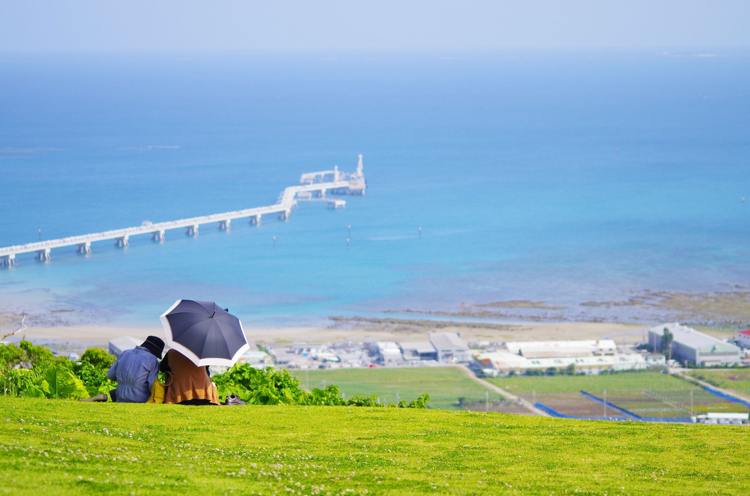 海 の 見える 丘