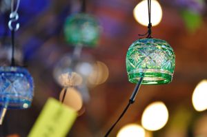 江戸切子　風鈴　　　みんみん様 江戸切子 風鈴 みんみん様 - 風鈴販売 中