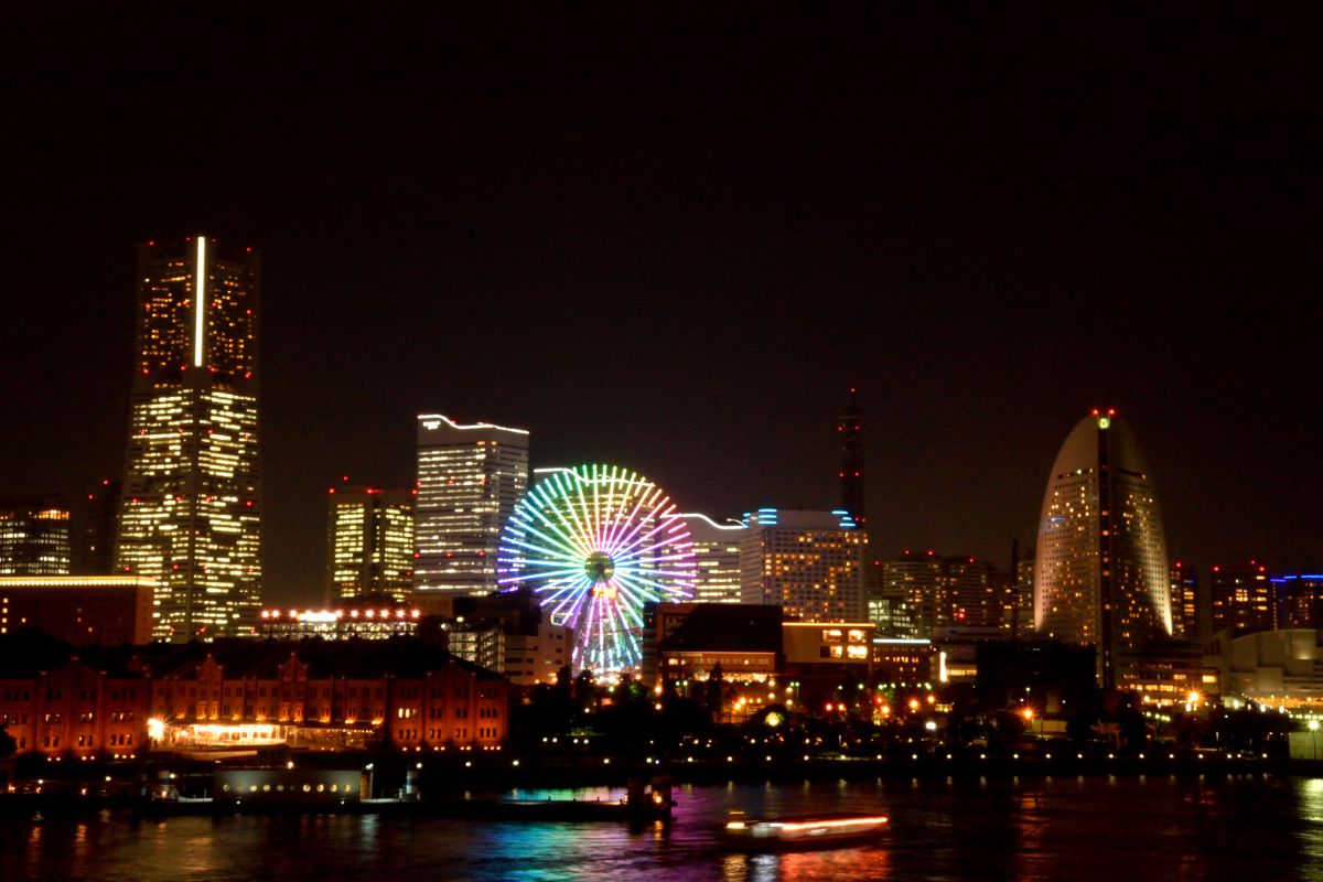 コスモクロック21 街並み 建物 夜景 Ganref コスモクロック21 街並み 建物 夜景 Ganref