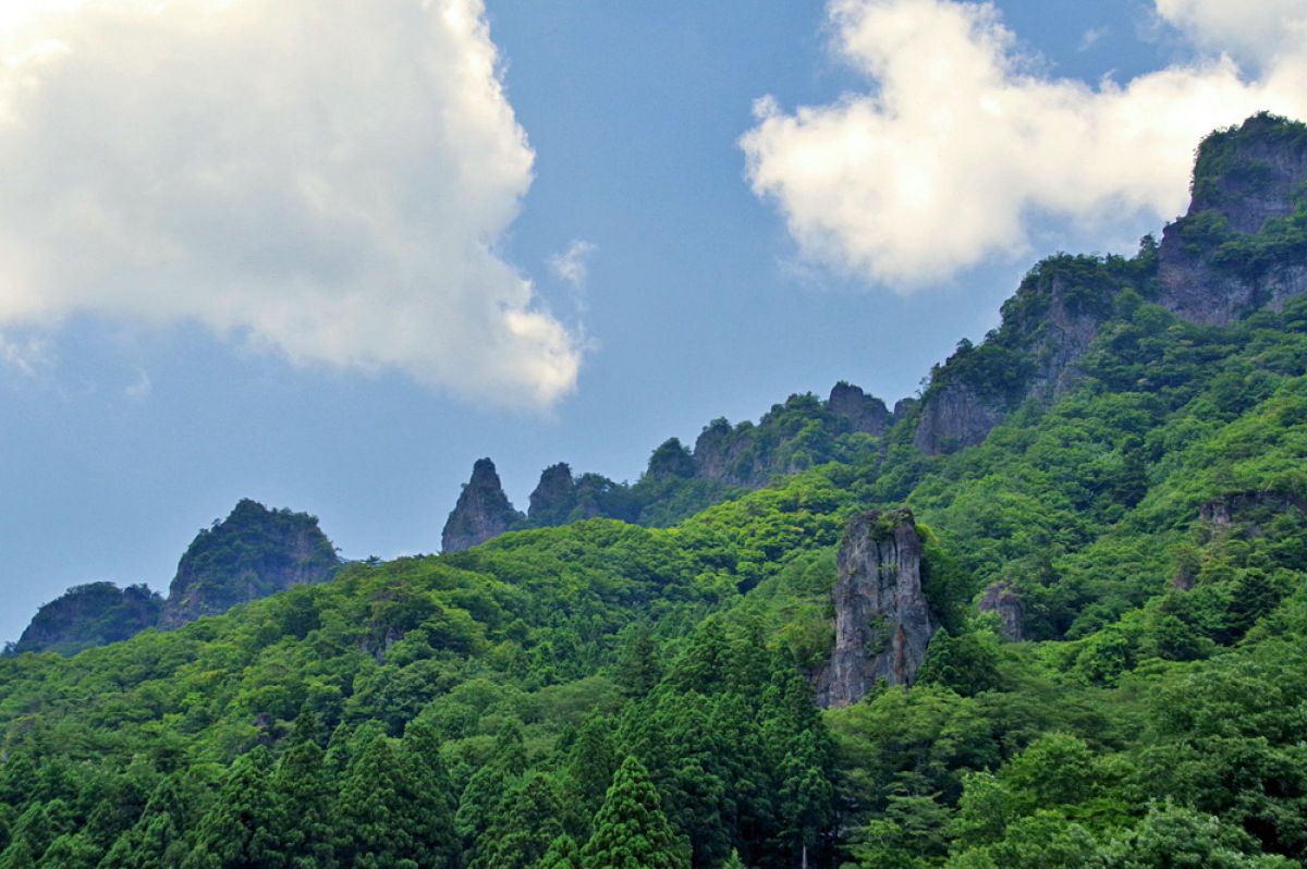 夏の妙義山 2 自然 風景 山 Ganref