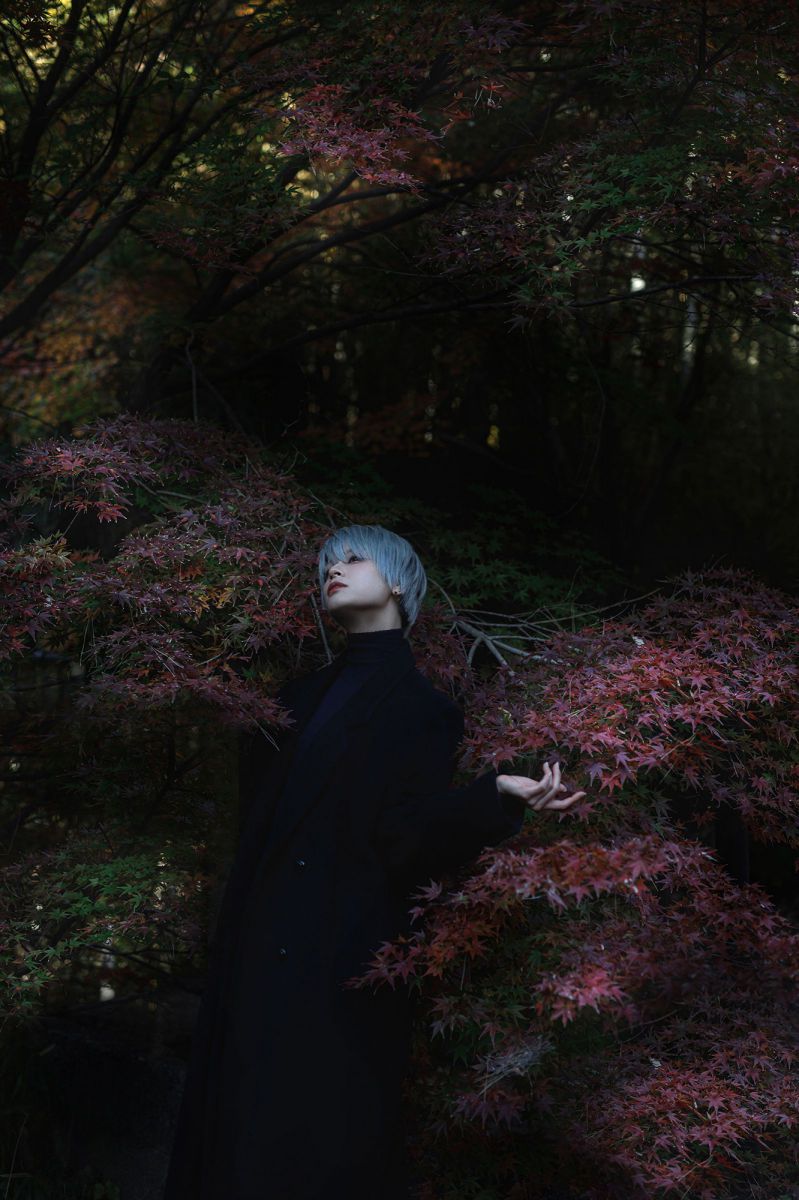 鎌倉での紅葉ポートレート 作例 001 | GANREF