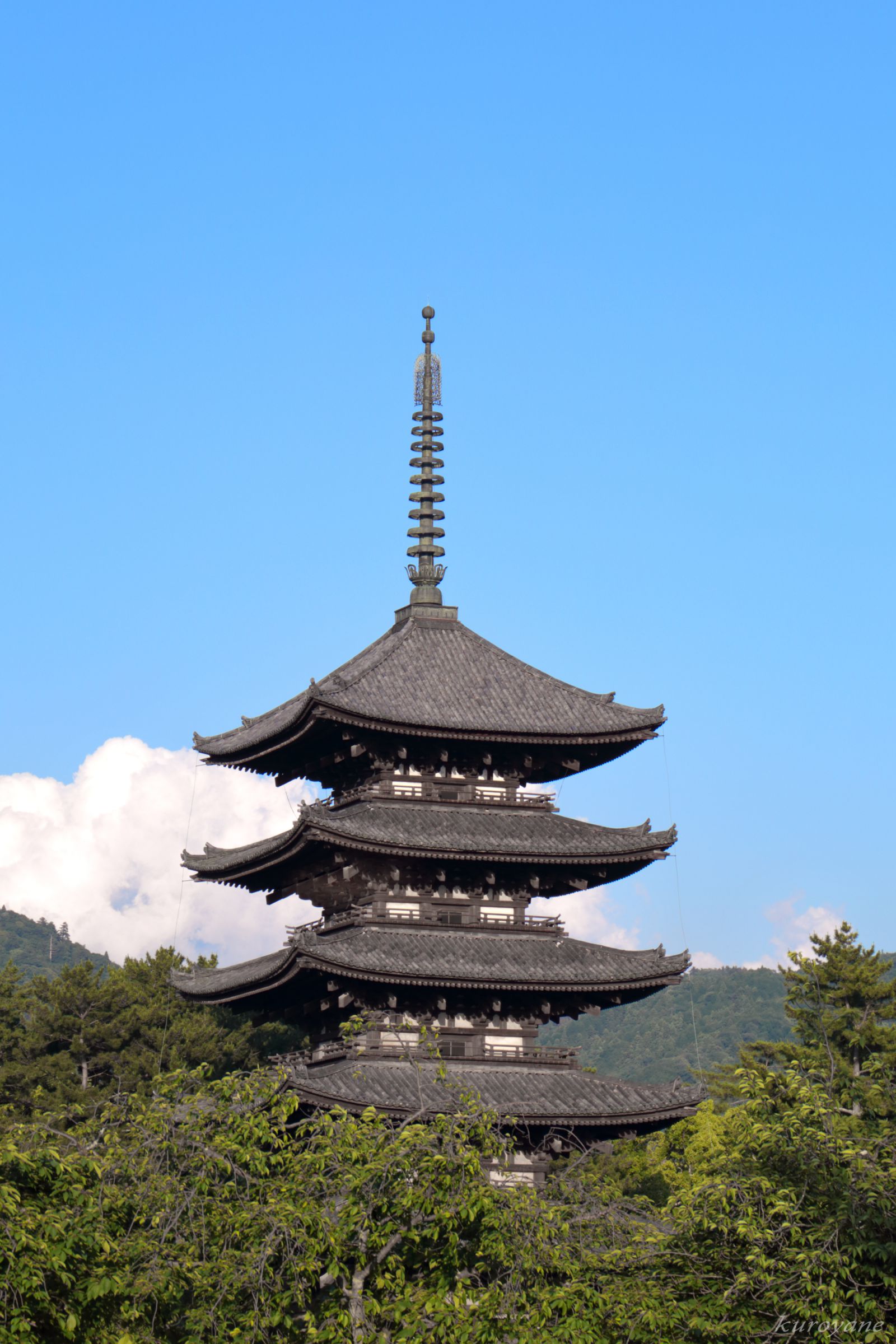 五重塔 初夏の興福寺五重塔 | GANREF