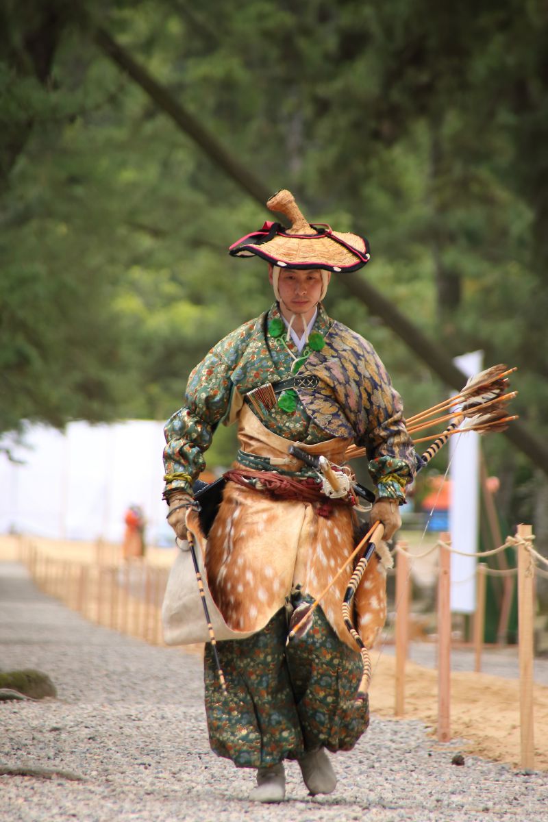流鏑馬 凛々しさ 人物 男性 Ganref