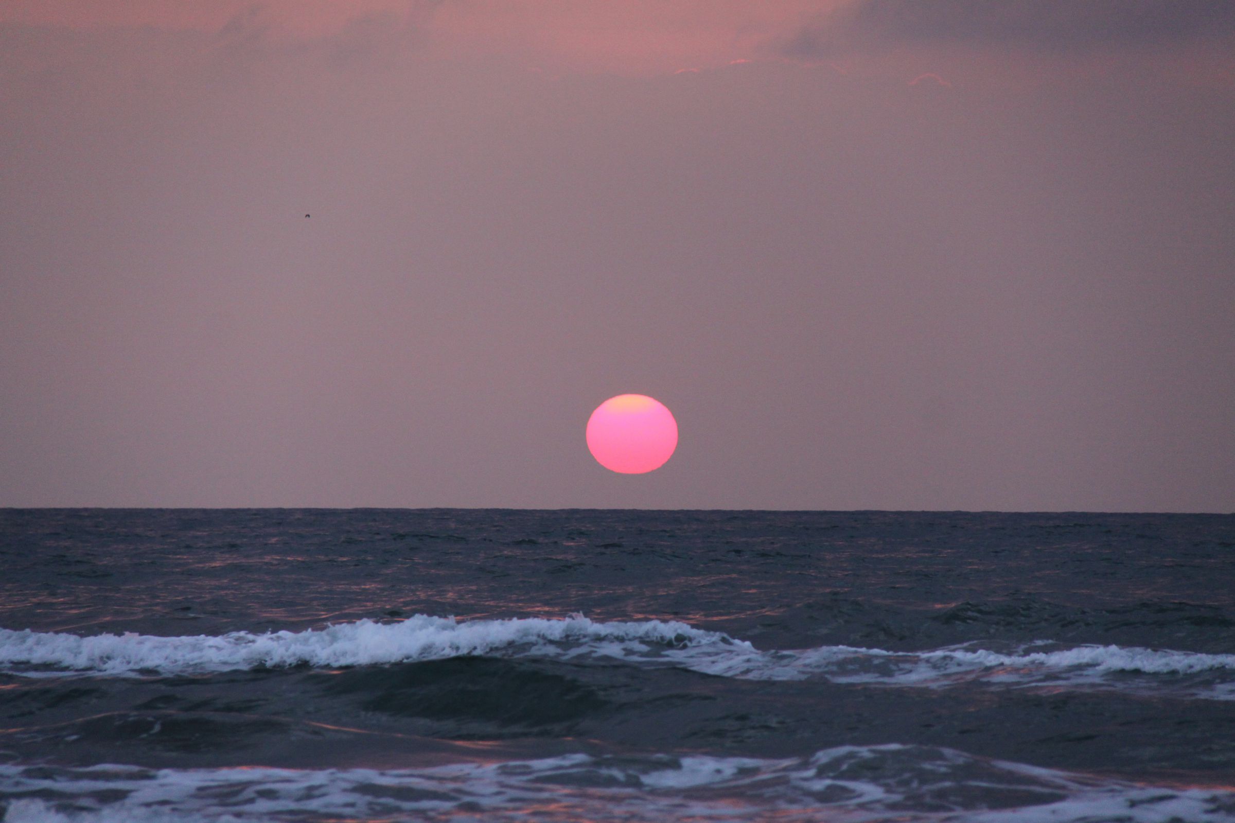 夕日ページ 真っ赤な太陽（夕日） | GANREF