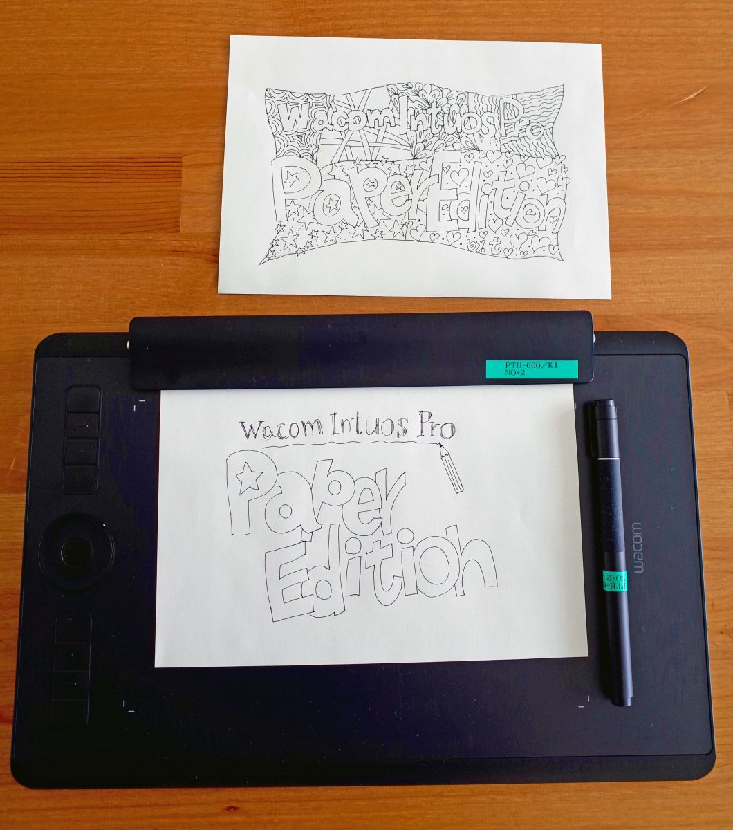 ワコム Wacom Intuos Pro Paper Edition Mサイズ A5対応 ペン 