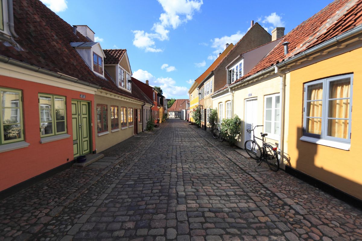 Odense 街並み 建物 街並み Ganref