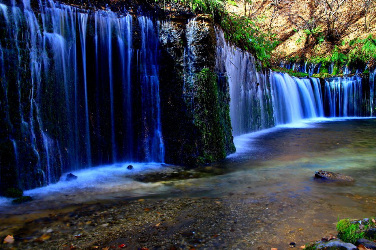 癒しの水音 自然 風景 滝 Ganref