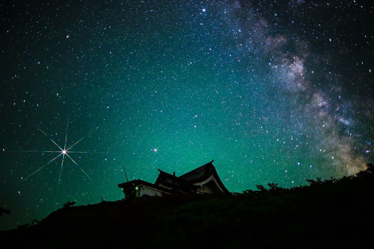 刈田嶺神社の星空 | GANREF