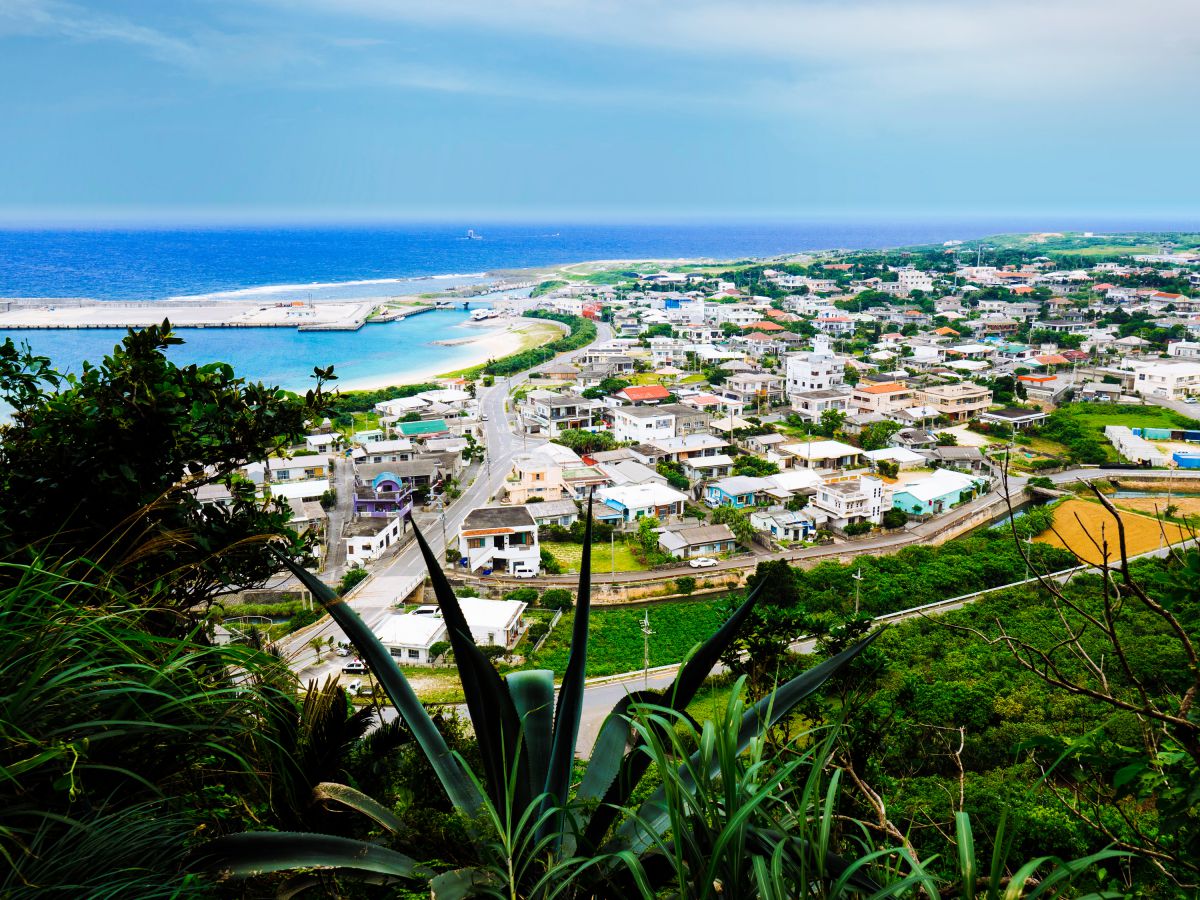与那国島 街並み 建物 街並み Ganref