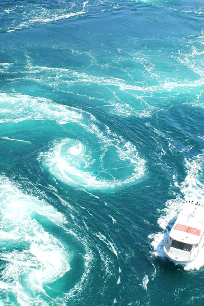 鳴門のうずしお 自然 風景 海 Ganref