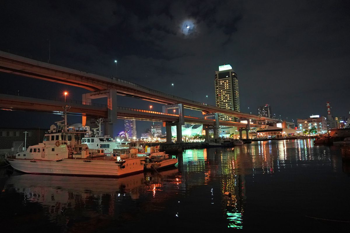 神戸港 街並み 建物 夜景 Ganref
