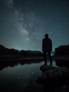 水面に星空！ 大野市の笹生川ダム湖で星を見てきました 星結いの森 