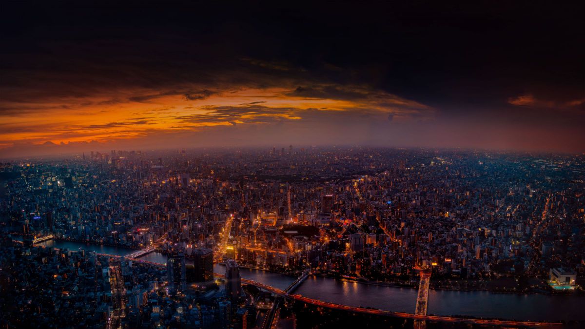 夕景・スカイツリーから | GANREF