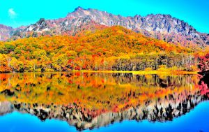 鏡池の写真 4K] 初夏の戸隠 鏡池（長野県長野市） Togakushi Kagami-ike