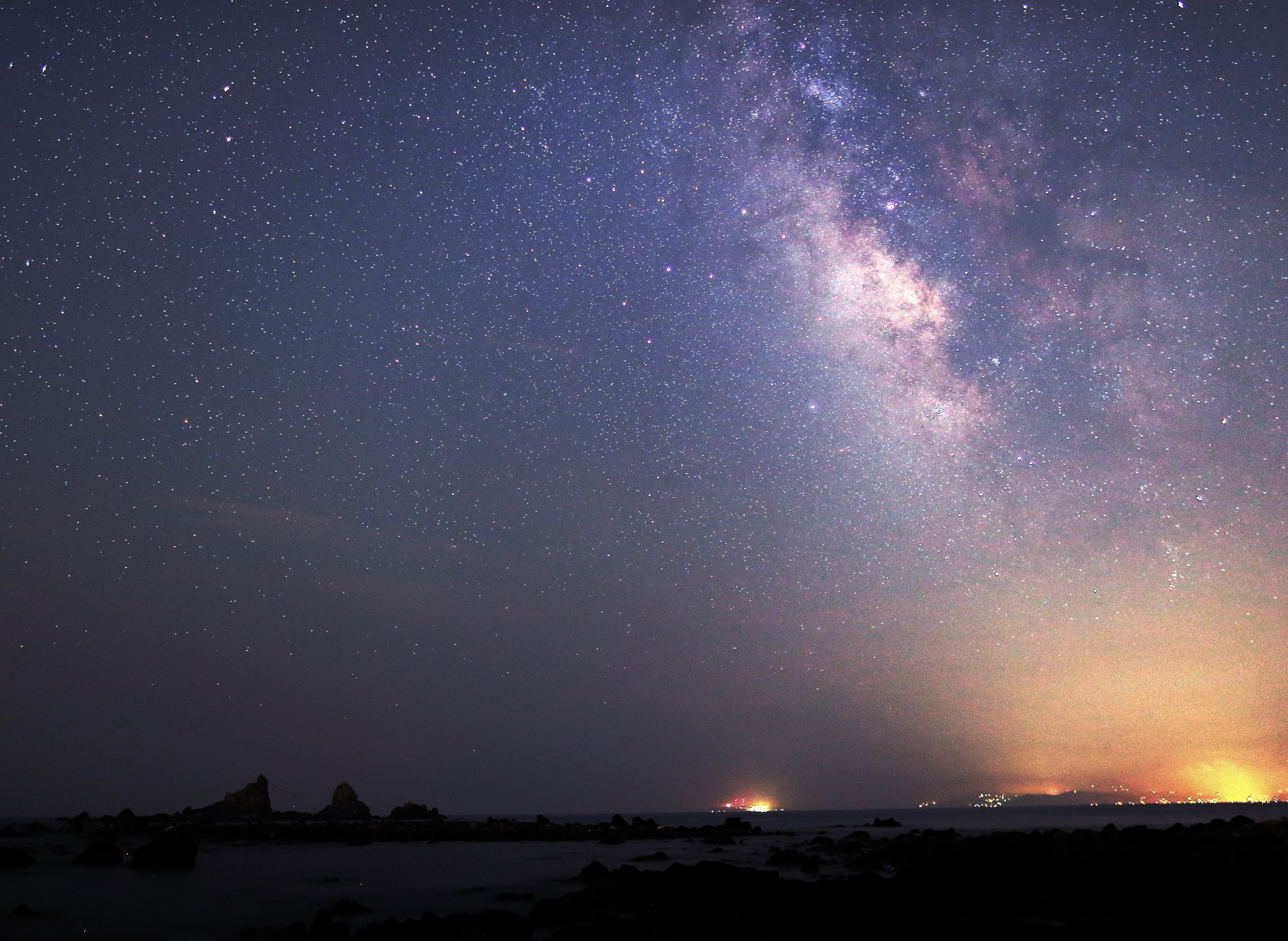 神奈川の星景Ⅳ 名勝三ツ石 | GANREF