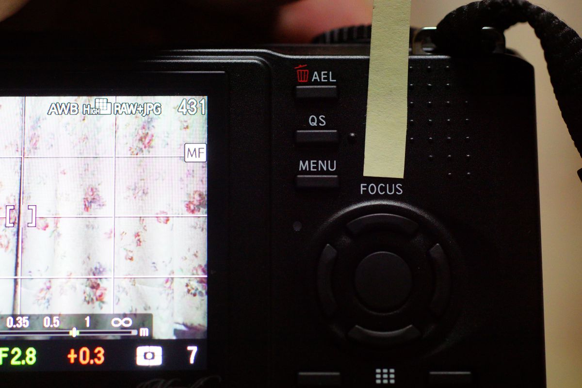 シグマ DP1 Merrill レビュー」 04.マニュアルフォーカスの使い勝手