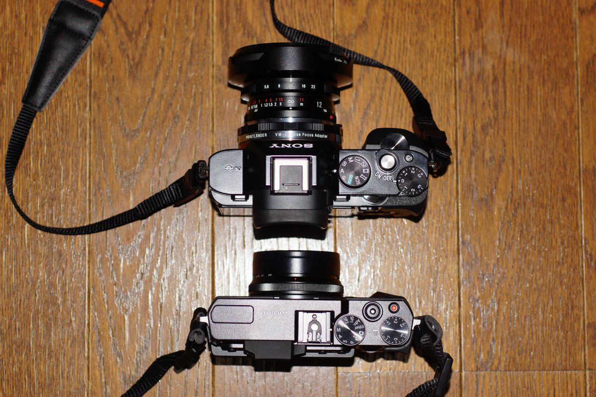 FUJIFILM X30 レビュー］ #08 α7Sとのサイズ比較と改善提案 | GANREF