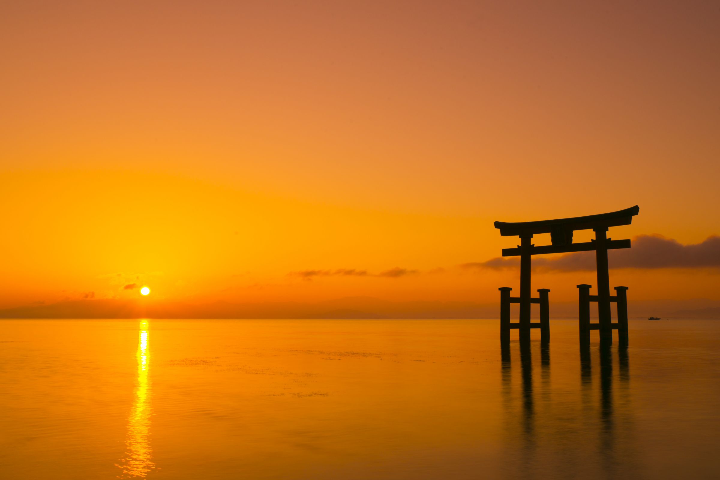 水上鳥居・日の出 Ⅱ | GANREF