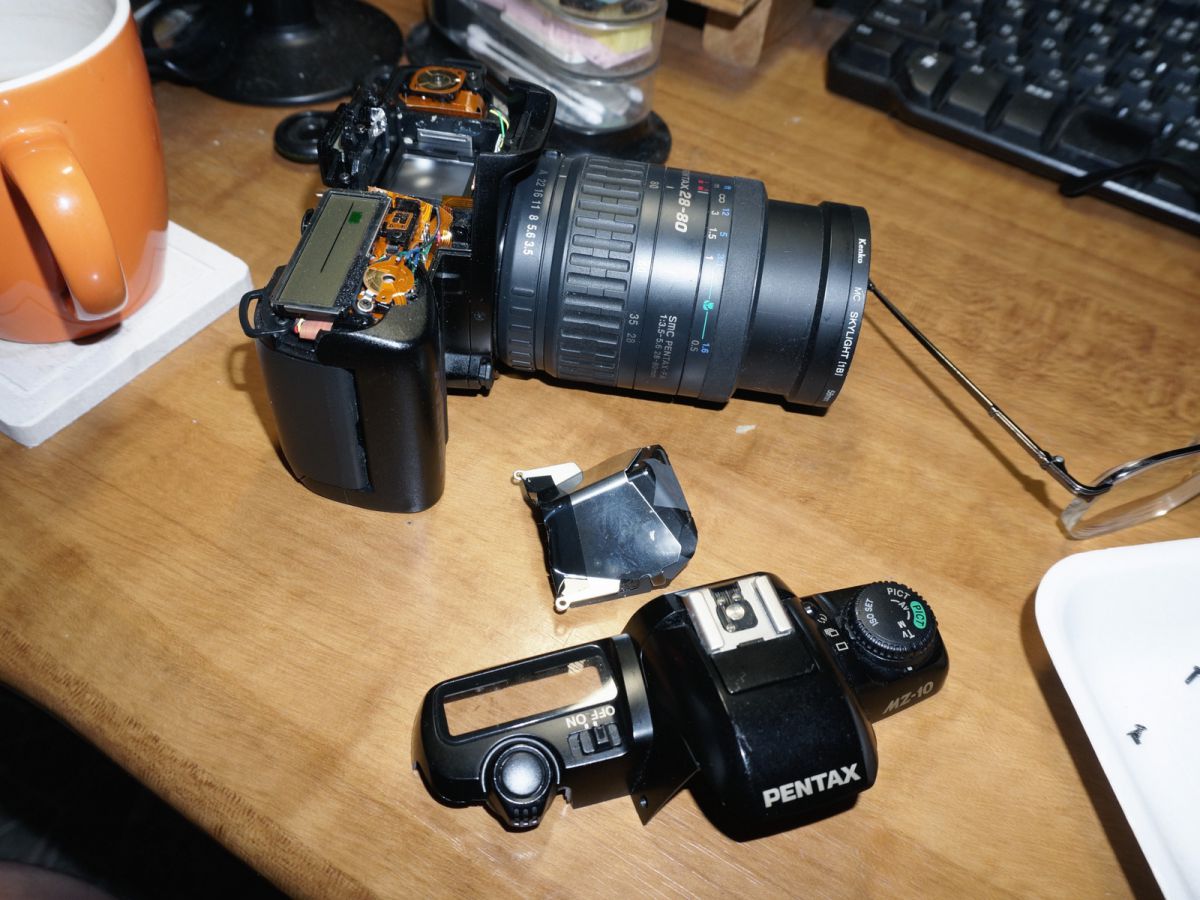 ウエストレベルファインダーへの改造 | GANREF