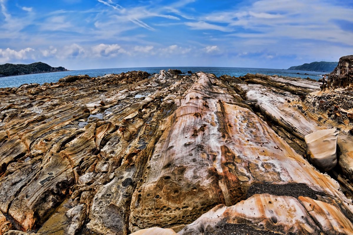 伸びる海岸 自然 風景 海 Ganref