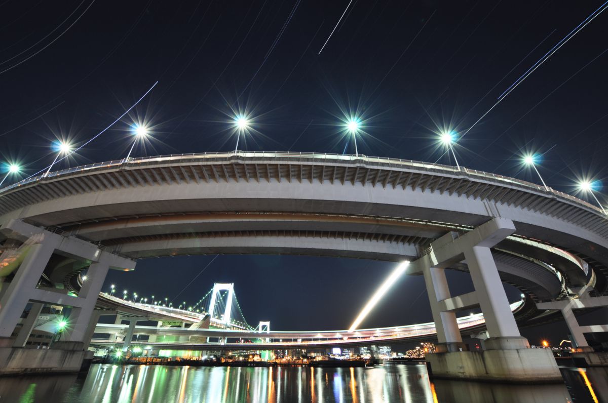 海上のループ橋 自然 風景 宇宙 天体 Ganref