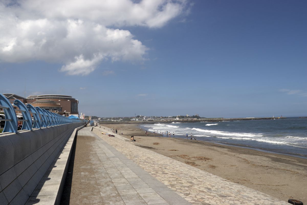 茨城県大洗海岸 自然 風景 海 Ganref