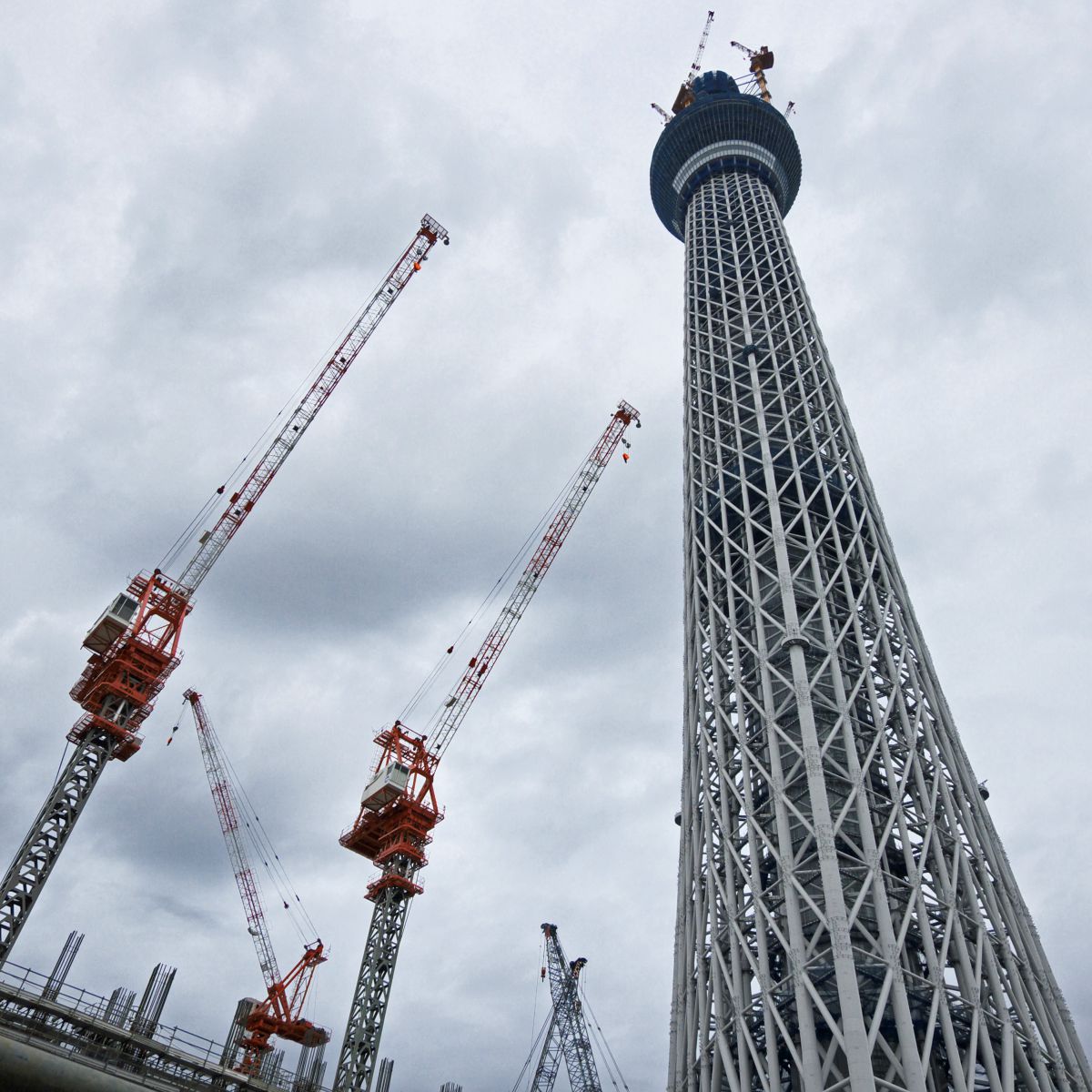 東京スカイツリー建設中 街並み 建物 ビル タワー Ganref 東京スカイツリー建設中 街並み 建物 ビル タワー Ganref