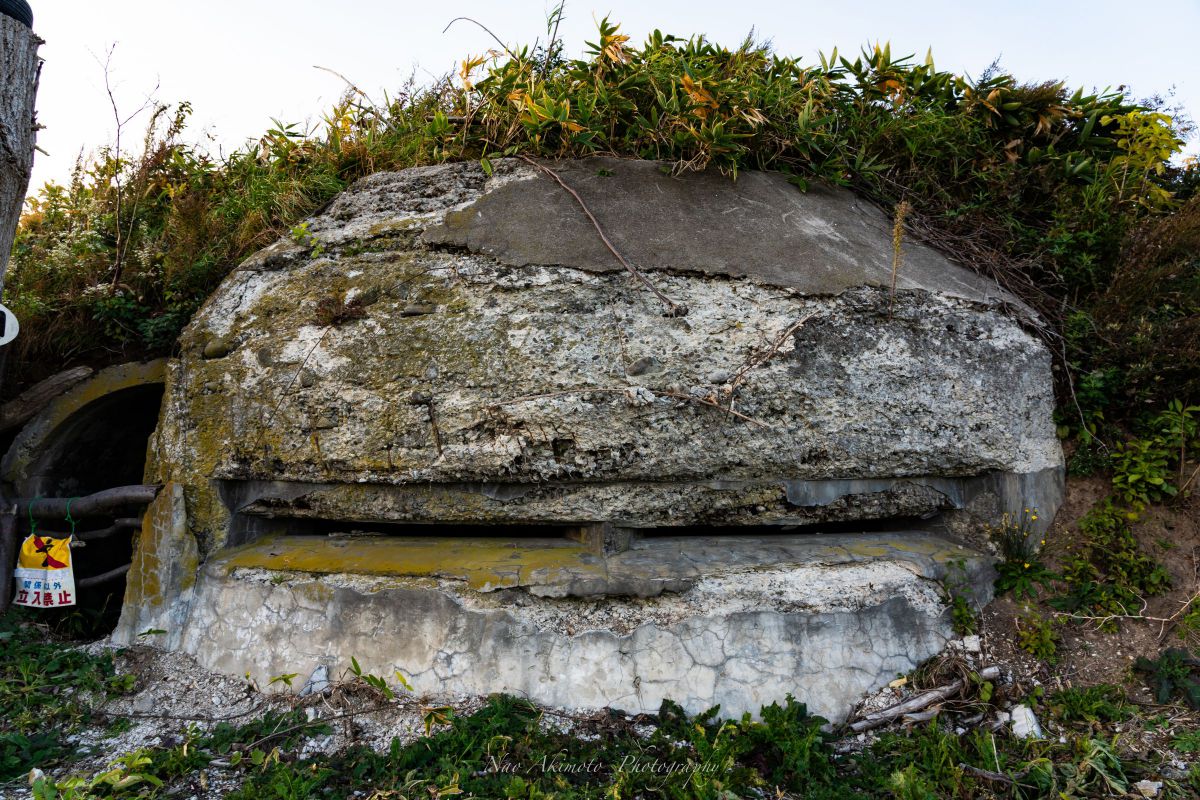 美瑛に残るトーチカ GANREF