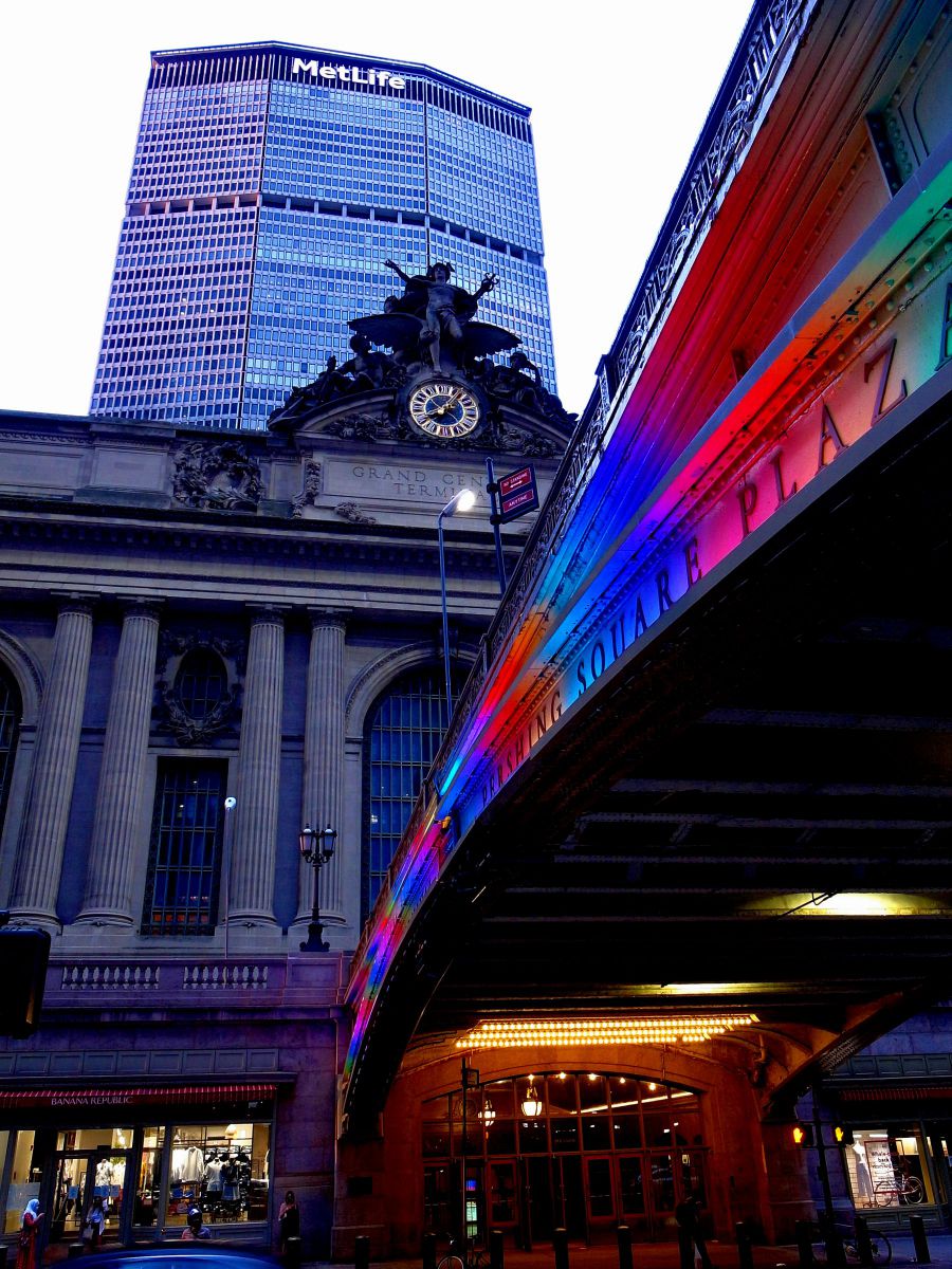 MetLife Building with Rainbow | GANREF