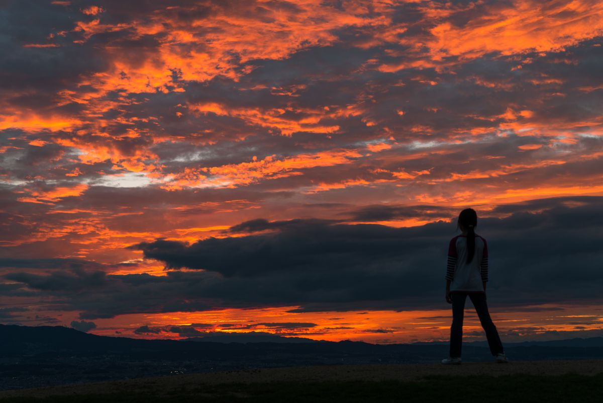 立ちすくむ 自然 風景 空 雲 Ganref