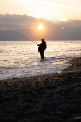 夕刻のFisher Man