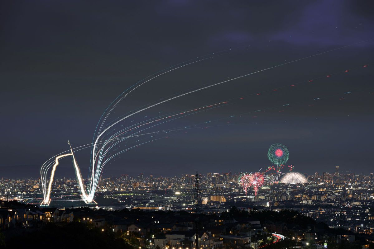 Flight Meets Fireworks | GANREF