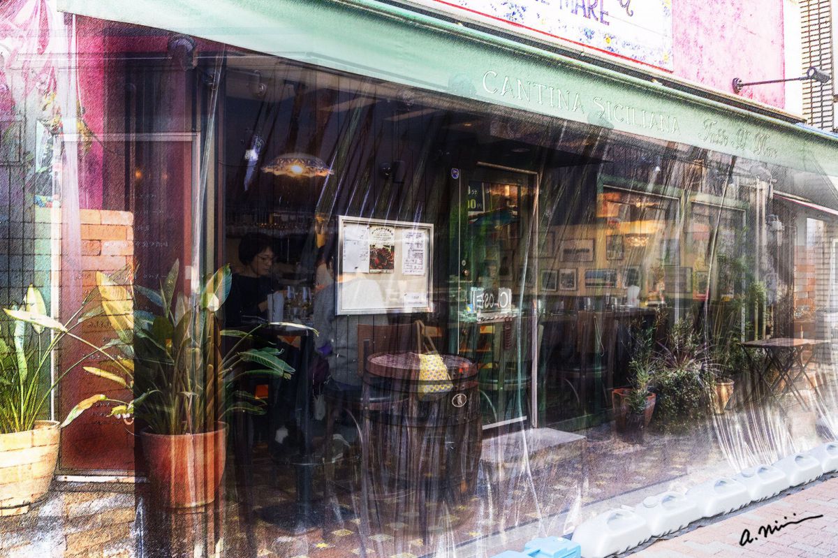 Cafe in winter | GANREF