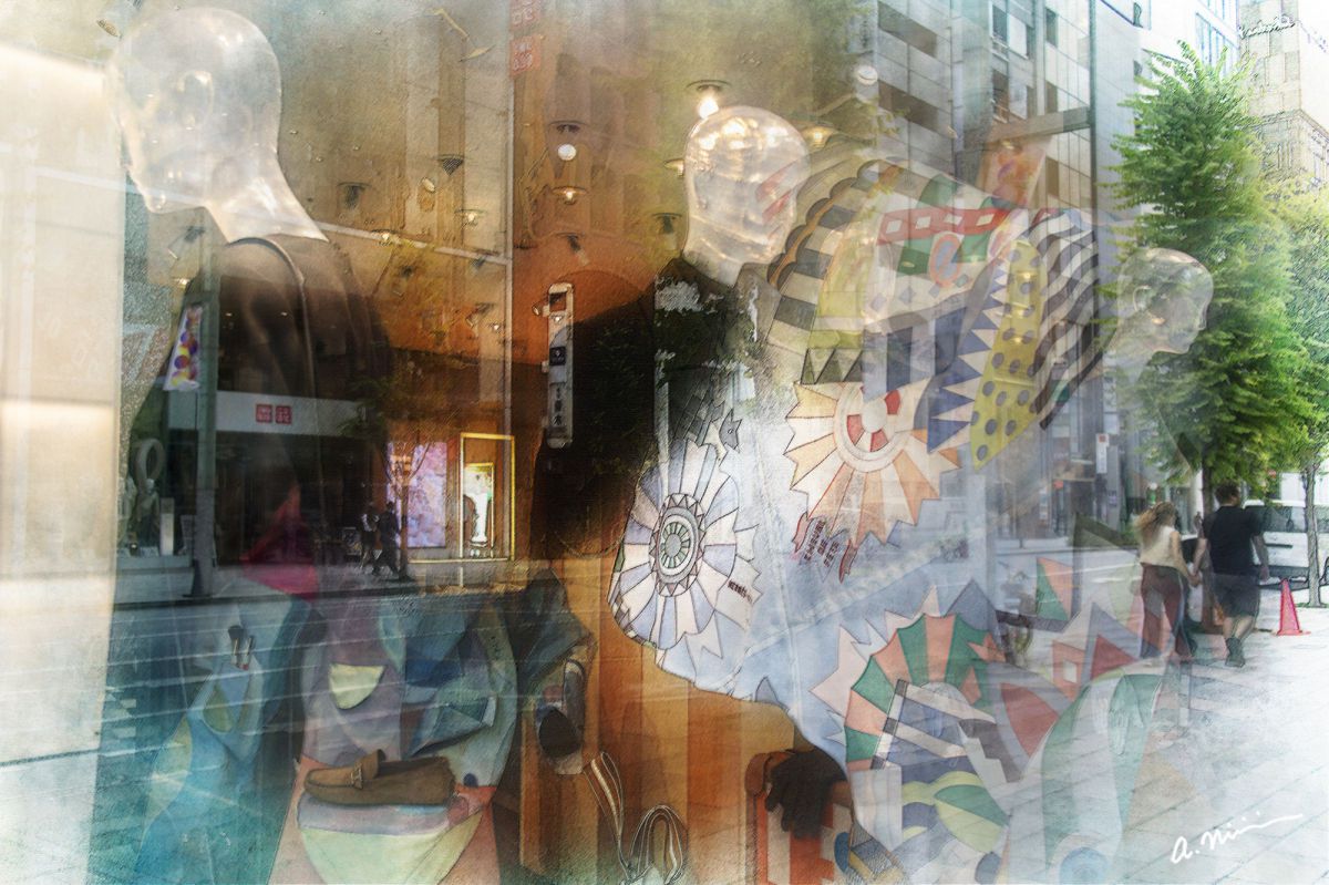 Reflection of the street | GANREF