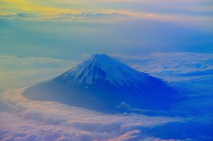高度1万mから見た富士 | GANREF