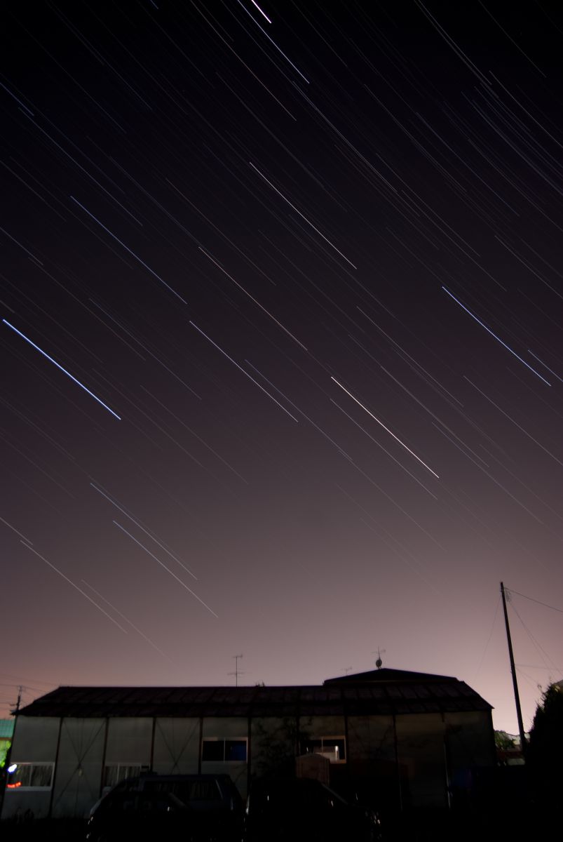部屋の窓から見える空 自然 風景 宇宙 天体 Ganref