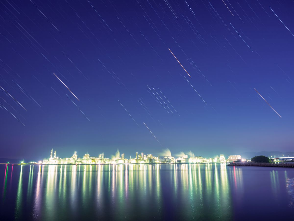 光の海に星降りて 自然 風景 宇宙 天体 Ganref