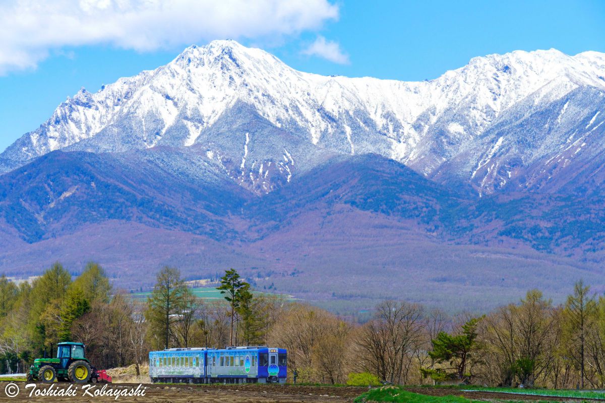 残雪の八ヶ岳と新緑の高原を行くJR小海線撮影記 | GANREF