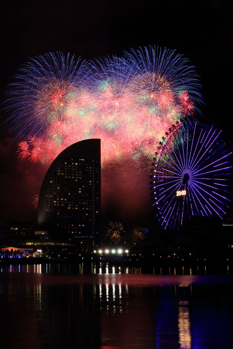 横浜花火夜景 行事 祭り Ganref