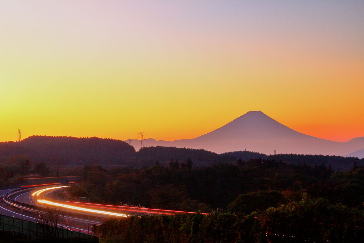 夜明けの富士 自然 風景 山 Ganref